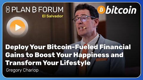Bitcoin, Happiness, and Lifestyle Transformation - Dr. Gregory Charlop | Plan ₿