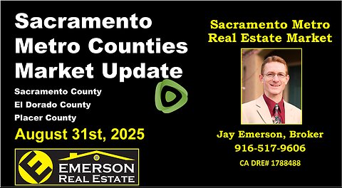 Sacramento Metro Counties Real Estate Market Update