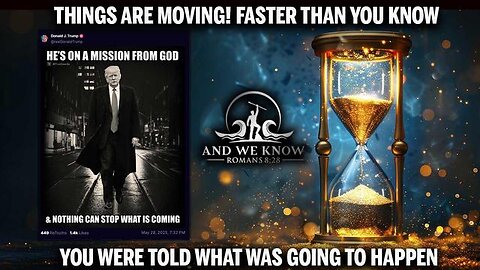 5.29.25: On a mission from GOD, Things are moving! DOGE, Epstein, Key date in COMMS coming, Pray!