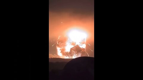 Fordow Iran nuclear site hit by a GBU-57 bunker buster US bomb