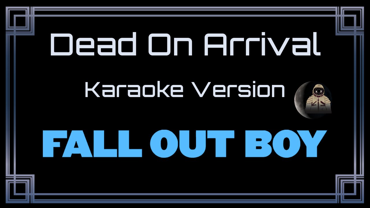 Fall Out Boy - Dead On Arrival (CC)