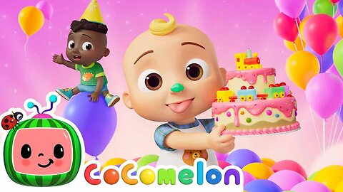 JJ's Happy Birthday Train Song! 🎂 Happy Birthday JJ! | CoComelon Nursery Rhymes & Kids Songs