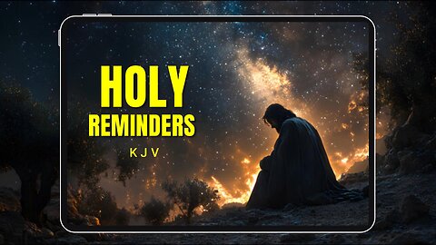 God's Holy Reminders: The Offerings