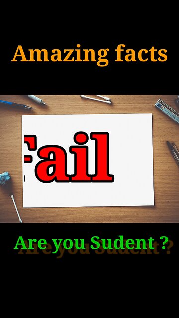 Amazing fact about Fail and Pass