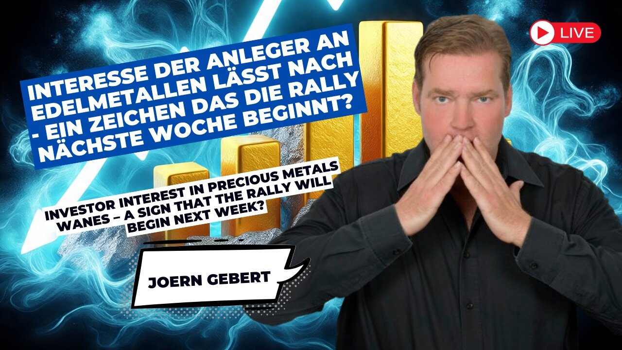 Interesse der Anleger an Edelmetallen lässt nach - ein Zeichen das die Rally nächste Woche beginnt?