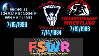 Classic Wrestling: NWA WCW 7/15/89, Mid-South Wrestling 7/14/84, WCCW 7/19/86 Recap/Review/Results