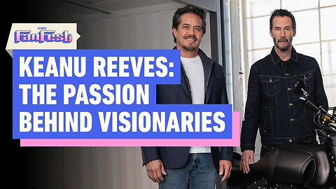 Keanu Reeves Shares His Love of Motorcycles With Visionairies _ IGN Fan Fes