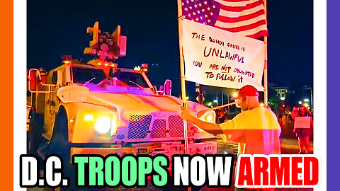 🔴LIVE: Troops In DC Now Armed, Palestinians Still Being Flown Into The US, Air Canada Strike 🟠⚪🟣