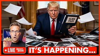 🚨Trump Releases All Classified UFO and Alien Files | Epstein Co-Conspirator THREATENED on Hot Mic
