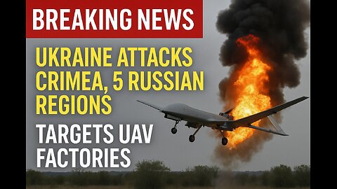Ukraine Strikes Back: Hits Crimea and 5 Russian Regions After Tactical Pause—UAV Factories Targeted