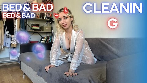 Dexy’s Sofa Reset ✨🛋️ – From Wrinkled Cover to Cozy Shine in 4K