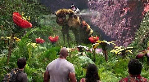 Crazy journey 2 the jungle sence😯🐝..