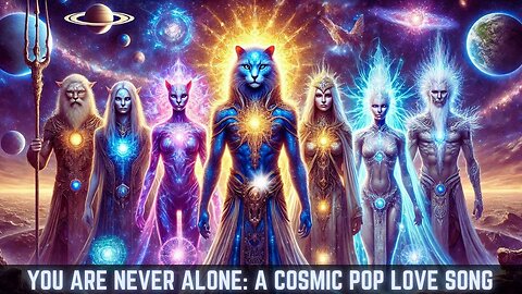 You Are Not Alone | Cosmic Pop Love Song for Spiritual Awakening