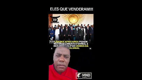 Esses líderes não reconhecem os erros dos antepassados.