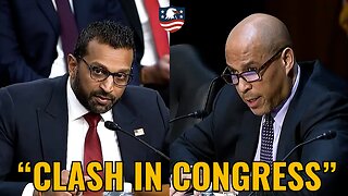 WATCH: FBI Director Kash Patel CLASHES with Senator Cory Booker