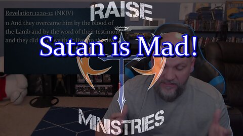 Gamer's Bible Break: Satan is mad because believers are more than conquerors. #victory #charlie