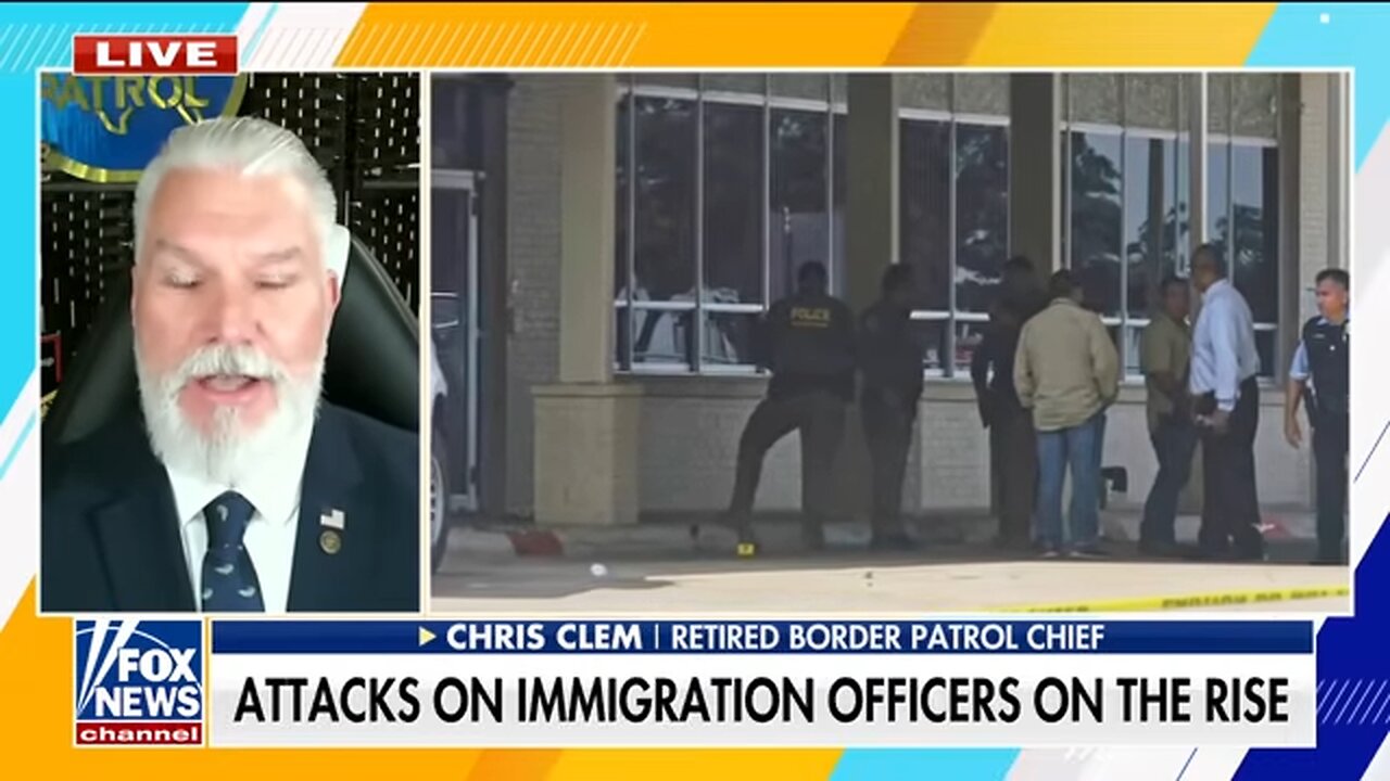 Four officers injured as attacks on ICE, CBP escalate