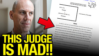 Furious Judge DEMANDS Trump Comply OR ELSE!