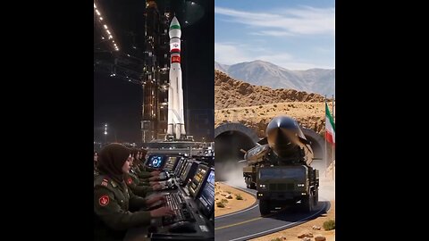 Iran is bringing out missiles from a secret hideout and launching new missiles.