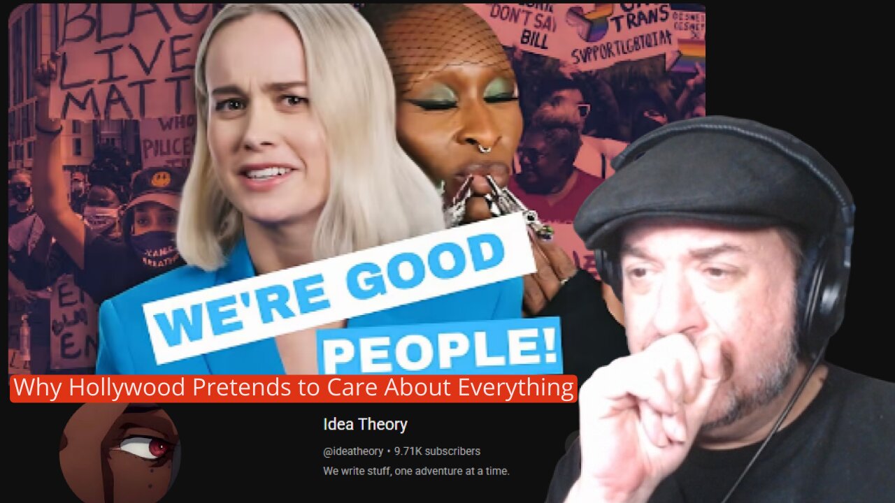 Lance B Reacts to ideatheory '' Why Hollywood Pretends to Care About Everything ''