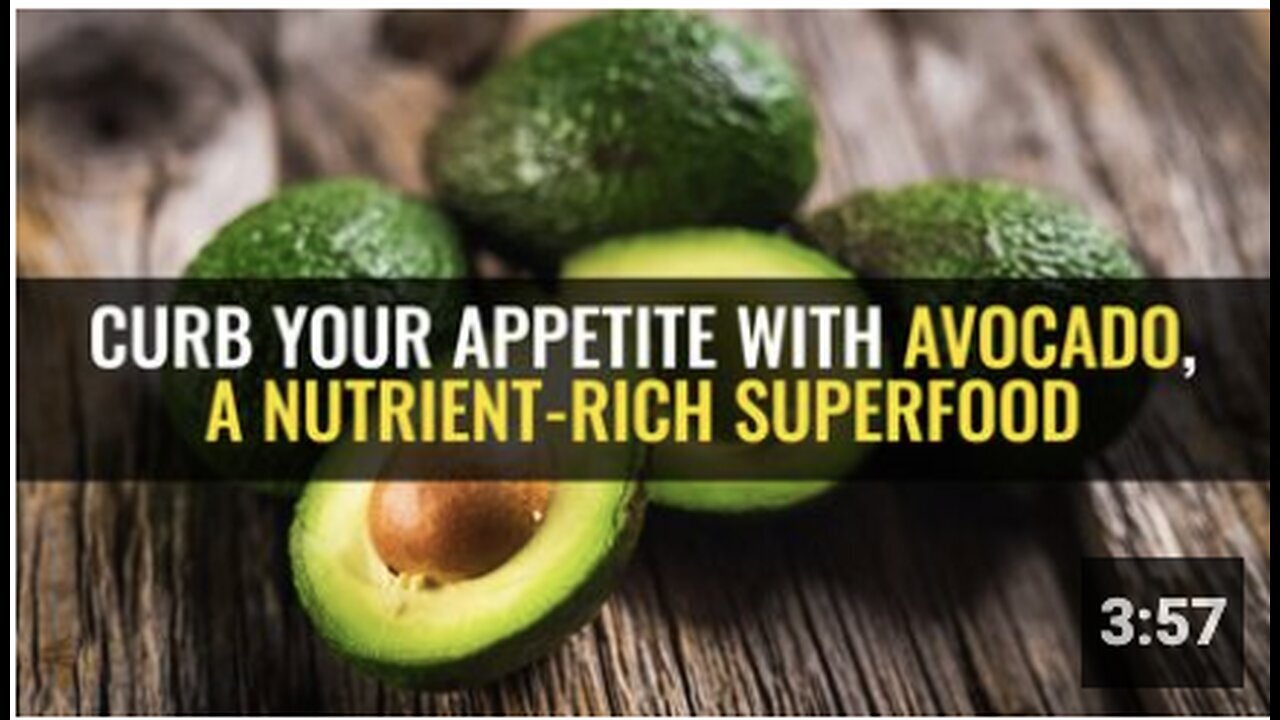 "Avocado: The Nutrient-Rich Superfood to Curb Your Appetite"