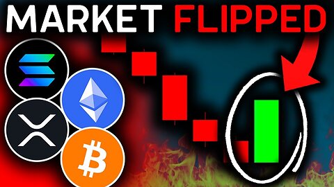 BITCOIN & ALTCOIN MARKET FLIPPED (for now)!! - Bitcoin News Today, Ethereum, Solana, XRP & Chainlink