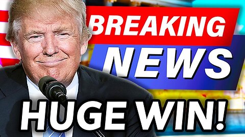 MAJOR BREAKING NEWS: HUGE TRUMP VICTORY AGAINST DEEP STATE JUST RELEASED!