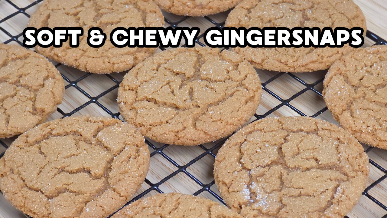 Soft & Chewy Gingersnaps