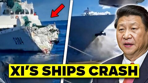 Crisis in China: Massive Military Ship Collision Humilities CCP