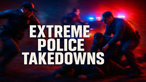 🚨🚨 Extreme Police Takedowns – Confronting Violent Criminals!