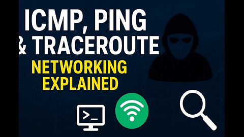 "ICMP, Ping & Traceroute 🔍 Networking Explained