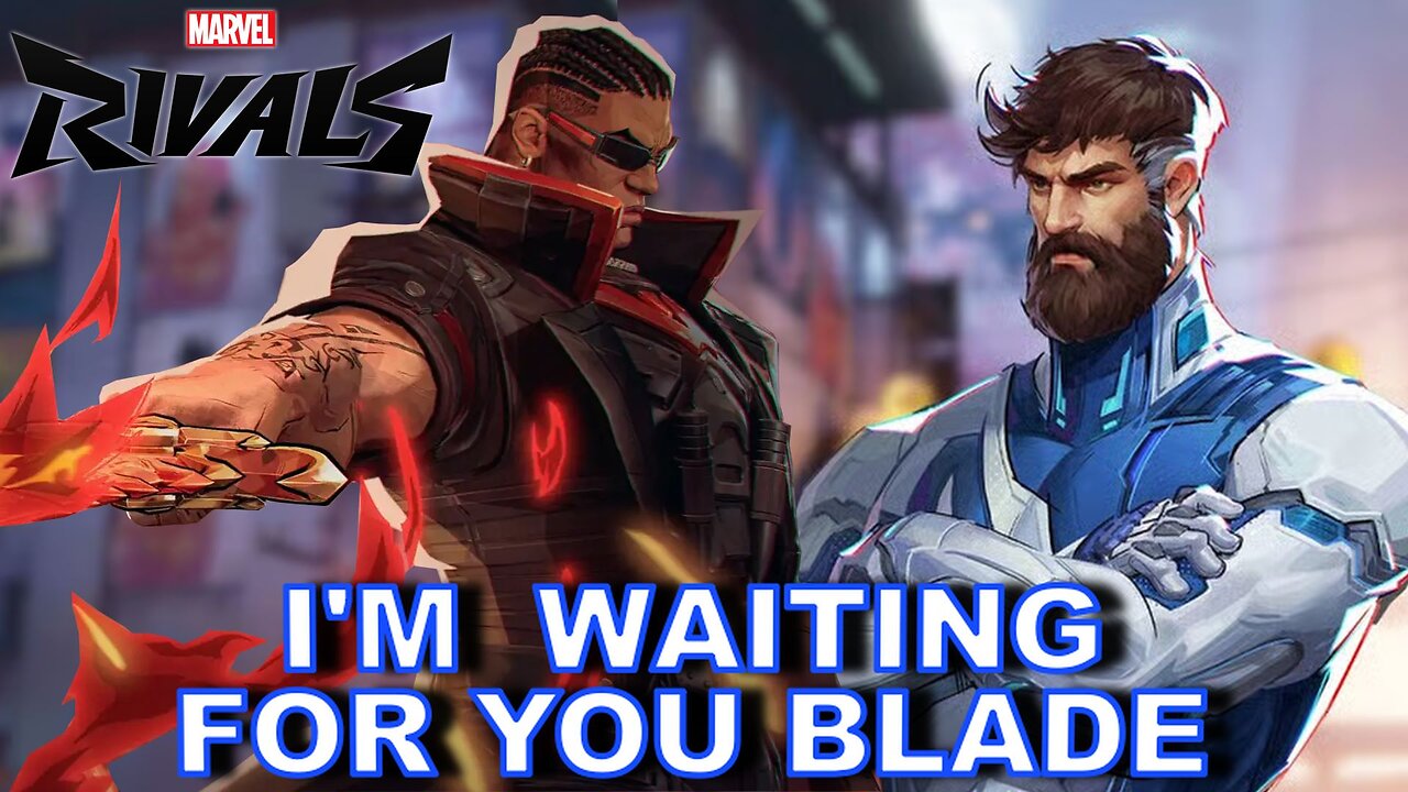 WAITING FOR BLADE TO COME OUT AND WHOOP SOME AAHH**