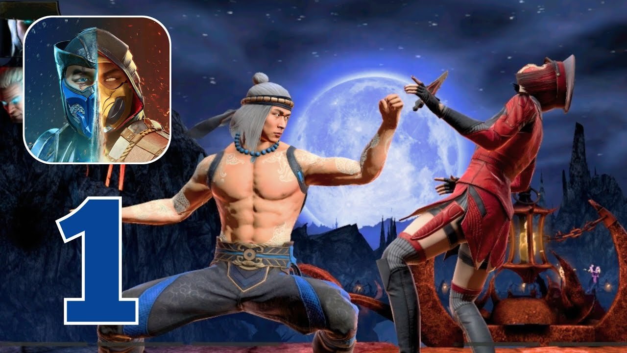 MORTAL KOMBAT : A Fighting Game Gameplay Walkthrough | Part 1 (Android, iOS)