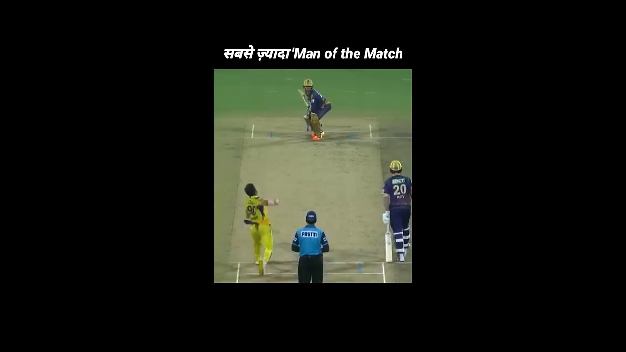 ipl highest man of the match