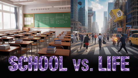 In School You Get the Lesson First, In Life You Get the Test 🎓 The Truth About Growth