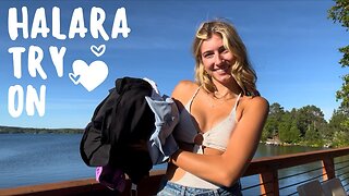 halara mini causal skirts try on!