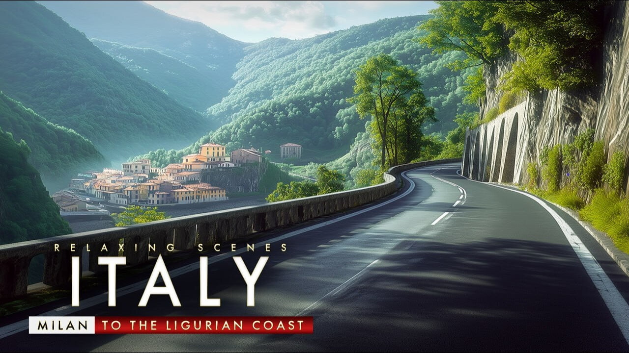 Italy’s Most Beautiful Road Driving from Milan to the Ligurian Coast