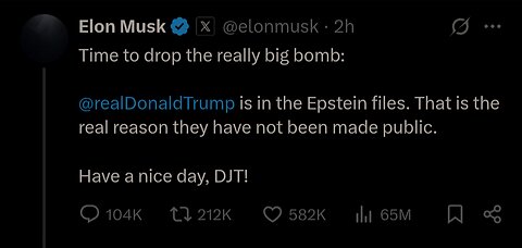 President Trump VS Elon Musk Battle On Twitter/X, Epstein Named NEWS