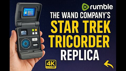 🖖 Star Trek Tricorder Replica 🔍 | The Wand Company’s Ultimate Collectible! 🚀✨