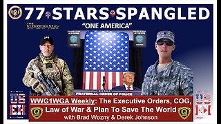 WWG1WGA White Hat Alliance led by President Trump to Create ONE AMERICA, Derek Johnson & Brad Wozny