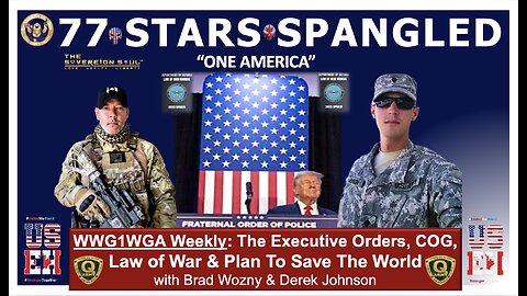 WWG1WGA White Hat Alliance led by President Trump to Create ONE AMERICA, Derek Johnson & Brad Wozny