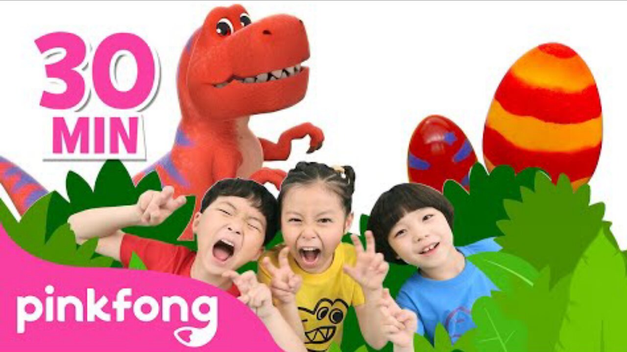 Dance & Sing Along with Dinosaurs + More! | Easter Special Compilation | Pinkfong Kids Songs