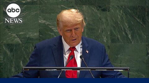 Full speech: president Donald Trump addresses United Nations general 