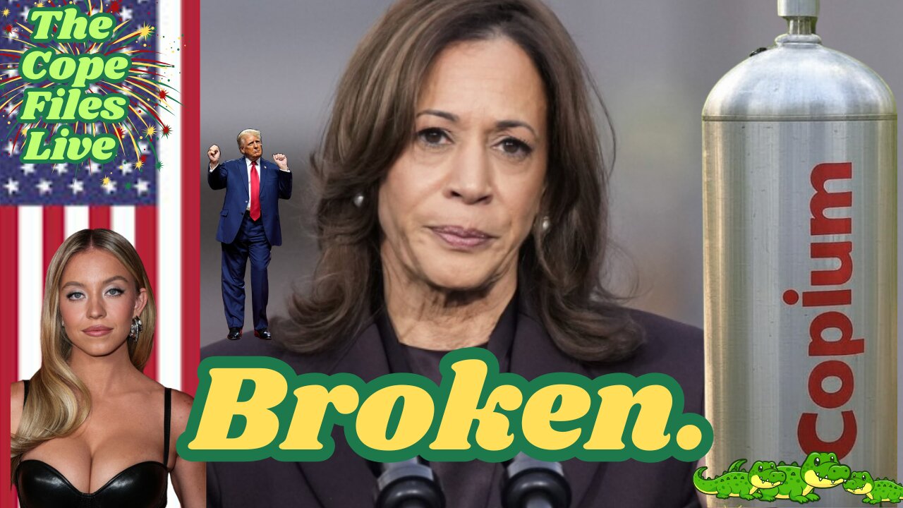 Cope Files Live - Trump Broke Kamala. Shattered.