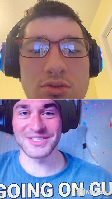 My reaction to mmjoemele playing Minecraft