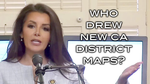 Who Drew New California District Maps?