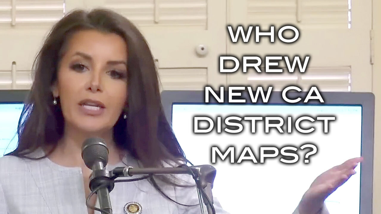 Who Drew New California District Maps?
