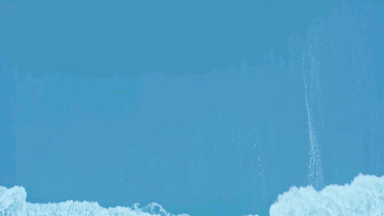 Waves Rushing To Shore