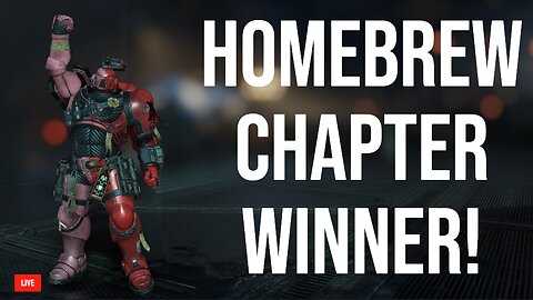 Homebrew Chapter Winner Announcement!