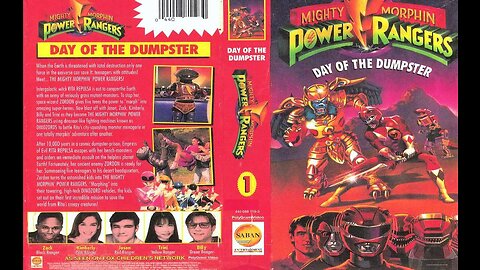 Mighty Morphin Power Rangers | Day of the Dumpster | S1E1